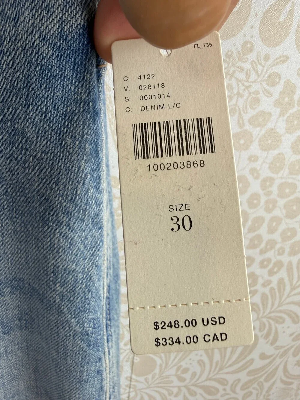 MOTHER The Tab Roller Skimp High-Rise Flare Jeans - Size - 30 - New with Tags